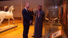 William découvre At-Turaif avec MBS