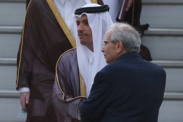 Depuis Baabda, le Premier ministre qatari réaffirme le soutien de Doha au Liban
