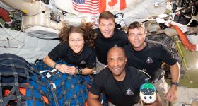 L'équipage d'Artemis à quelques heures du retour sur Terre