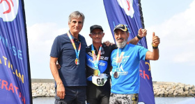 Triathlon: Al-Zoobi et Lindzi Nader s'imposent à Manara