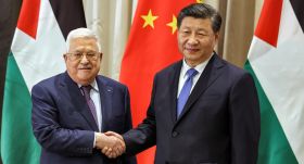 Mahmoud Abbas en visite à Pékin