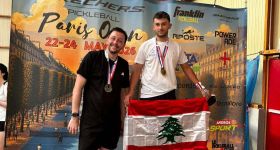 Élie Karam sacré à Paris, le pickleball libanais prend son envol