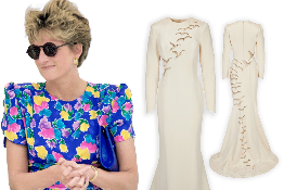Sous le marteau des enchères, la garde-robe de Lady Diana devient mémoire