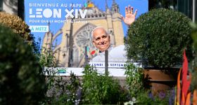 Metz se met aux couleurs de Léon XIV