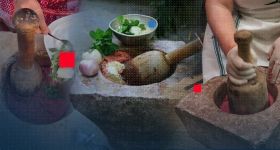 Le mortier, la cuisine avant le moteur