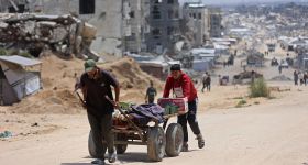 À Gaza, les livraisons à vélo deviennent une nécessité pour survivre