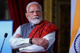 En visite à Jérusalem, Modi se dit «fermement» au côté d'Israël