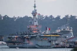 France : Macron annonce son feu vert à la construction du futur porte-avions qui remplacera le Charles de Gaulle