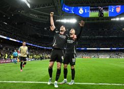 C1: pas de miracle pour le Real Madrid, puni et éliminé par Arsenal
