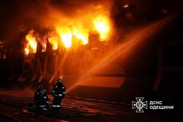 Un navire turc endommagé par une frappe russe près d'Odessa
