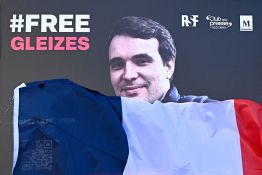 Algérie: première visite d'un diplomate français pour le journaliste détenu Christophe Gleizes
