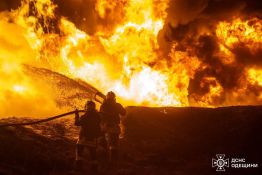 La Russie dit avoir détruit 113 drones ukrainiens, une raffinerie de pétrole en feu