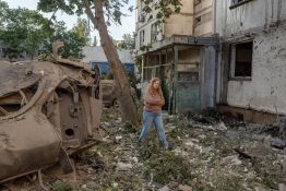Sept morts dans une frappe de drone ukrainien sur un bus près de Donetsk