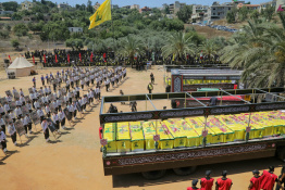 Le Hezbollah enterre une quarantaine de combattants dans le sud du Liban