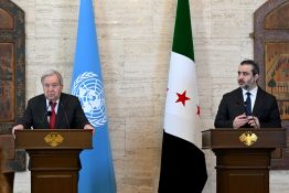 En Syrie, Guterres réclame une aide internationale et le respect de sa souveraineté
