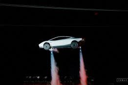 Tesla dévoile un Roadster à propulseurs de fusée capable d’effectuer un tonneau dans les airs