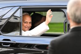 Le pape quitte l'hôpital Gemelli de Rome 