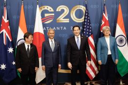 Les ministres des Affaires étrangères du G20 réunis à Atlanta