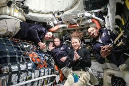 Jour J pour les astronautes d'Artémis, qui vont voler autour de la Lune