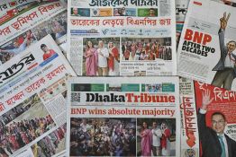 Bangladesh: le BNP revendique une large victoire aux législatives, les islamistes contestent