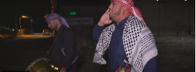 A Gaza, les batteurs du ramadan perpétuent la tradition