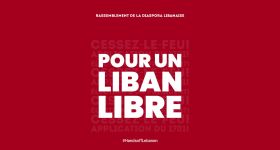 Rassemblement pour un Liban libre à Paris 