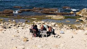 Une journée normale à la corniche malgré la vague de froid