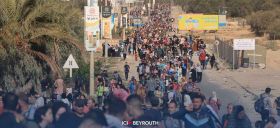 Des milliers de civils palestiniens fuient le nord de Gaza