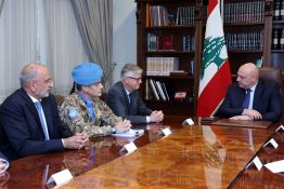 Aoun réaffirme devant Lacroix l’attachement du Liban au maintien de la Finul