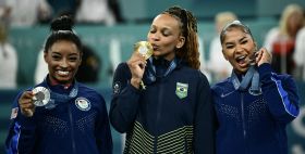 JO-2024: la gymnaste américaine Jordan Chiles juge "injuste" le retrait de sa médaille