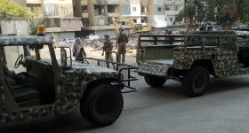 Inspection militaire à Mrayjé: l’armée examine un site ciblé par les frappes israéliennes