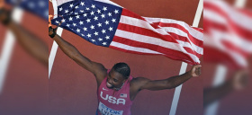 Mondiaux d'athlétisme: Noah Lyles étend son règne au 100 m