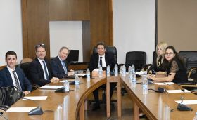 Kanaan reçoit l'émissaire spécial du président français Jacques de Lajugie
