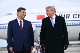 Xi reçu par un Trump aux petits soins