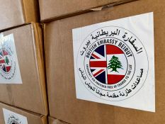 Aide britannique aux familles déplacées de l’armée libanaise
