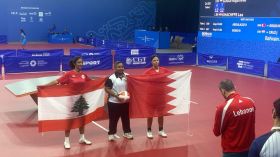 Jeux asiatiques de la jeunesse: le Liban lance sa campagne, Léa Khachfe en quarts