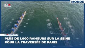 Plus de 1.000 rameurs sur la Seine pour la Traversée de Paris