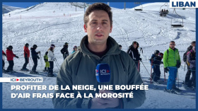 Profiter de la neige, une bouffée d'air frais face à la morosité
