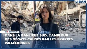 Dans la banlieue sud, l’ampleur des dégâts causés par les frappes israéliennes
