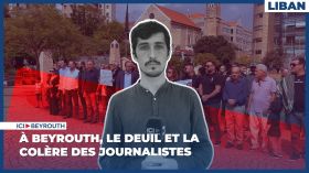 À Beyrouth, le deuil et la colère des journalistes