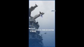 L’USS Gerald R. Ford en soutien à Israël