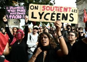 France: Blocage des lycées