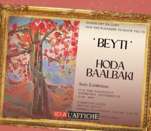 À l’affiche! Hoda Baalbaki explore la maison-refuge dans «BEYTI» à la Chaos Art Gallery