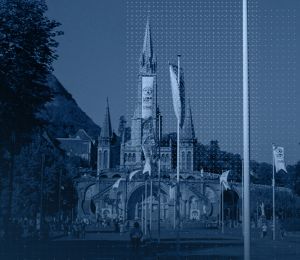 Lourdes se prépare à la visite du pape