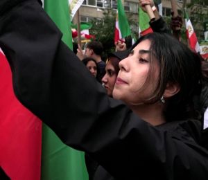 À New York, des Irano-Américains manifestent devant l’ONU