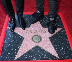 Air Supply a enfin son étoile sur le Walk of Fame