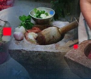 Le mortier, la cuisine avant le moteur