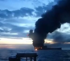 La Roumanie annonce huit disparus en mer Noire après l'incendie d'un navire