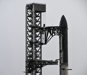 SpaceX vise pour la première fois l'orbite terrestre avec sa mégafusée Starship