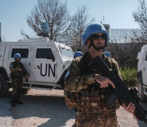 Liban: un poste de la Finul pris pour cible près de la frontière avec Israël